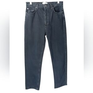 Agolde Straight Jeans. Size 29. Very Good Condition. Black